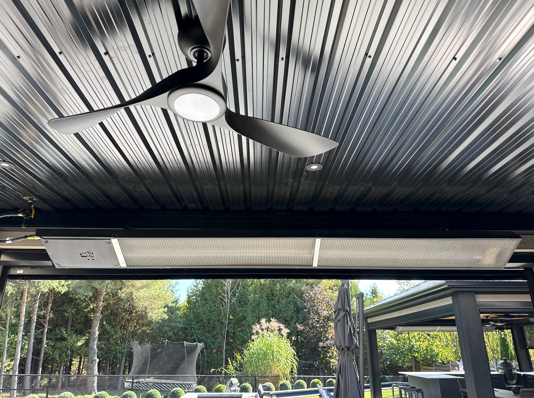 ETS60 - 12' evenTUBE Slimline, by IR Energy, Overhead Outdoor Heater, 58,000 btu, NG or LPG