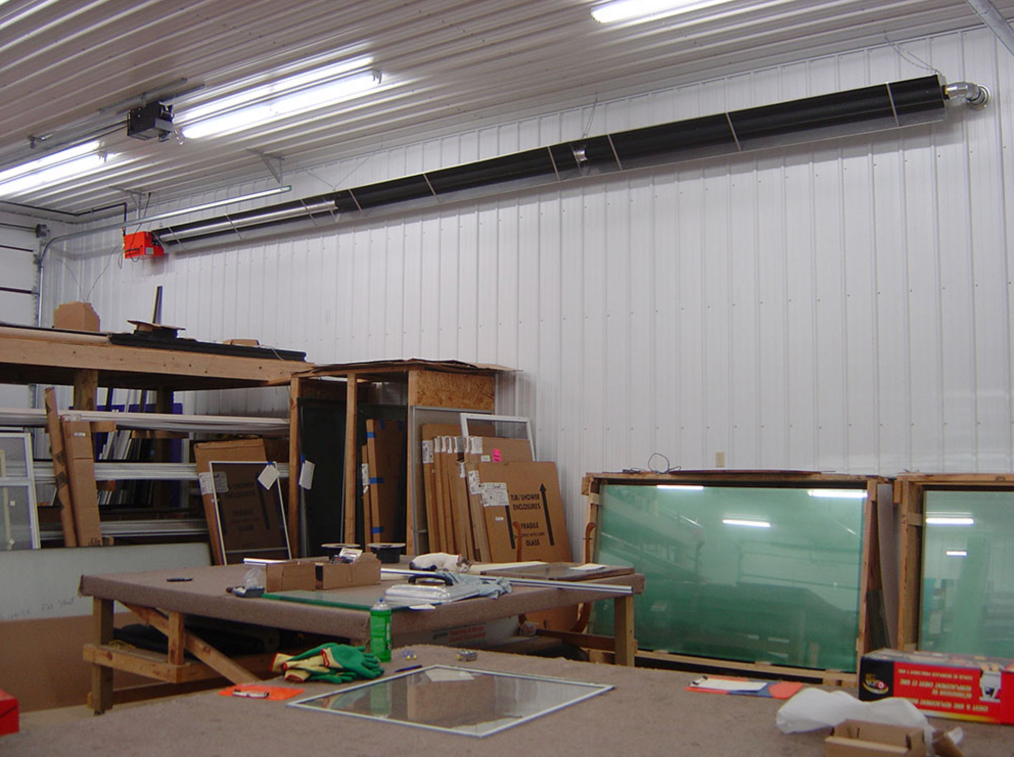 STS-130-50-CN - 50' premierSchwank Tube Heater, 130k btu, NG, Single Stage, Indoor