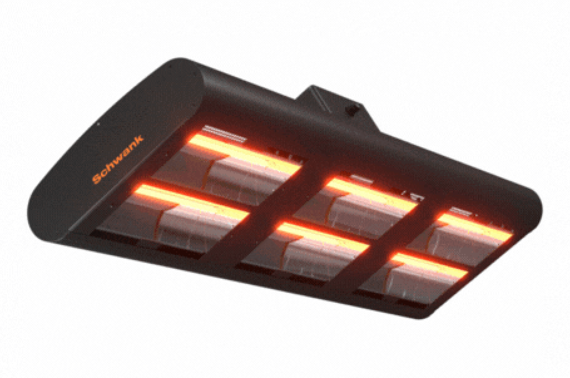 eSchwank Titan single or dual bulb high-intensity element layout