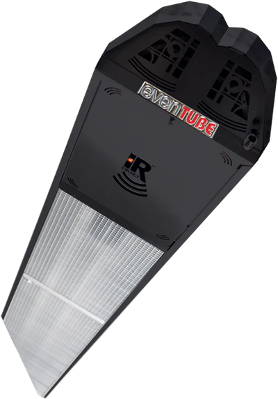 ETSV40 - 12' evenTUBE (Vented), by IR Energy, Slimline Series, Overhead Indoor/Outdoor Heater, 38,500 btu