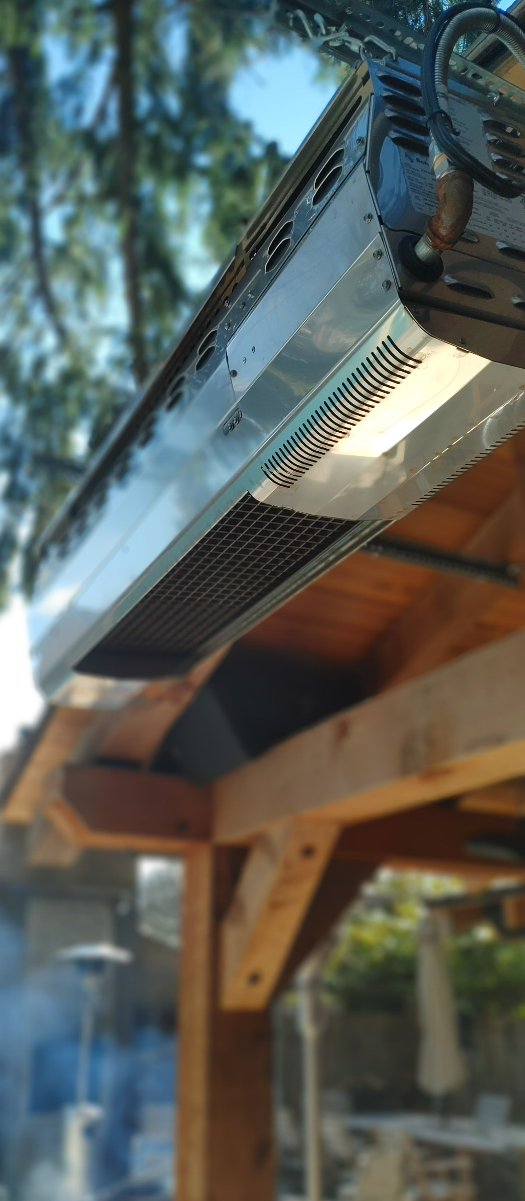 bistroSchwank 2152 - 44", 50,000/36,500 btu Two Stage Overhead Outdoor Heater