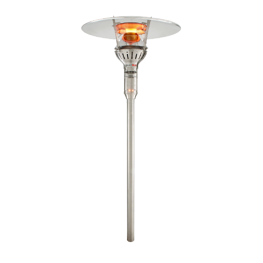 GA301U - IR Energy evenGLO, 53,000 btu, Natural Gas Patio Heater, Fixed Post Mount