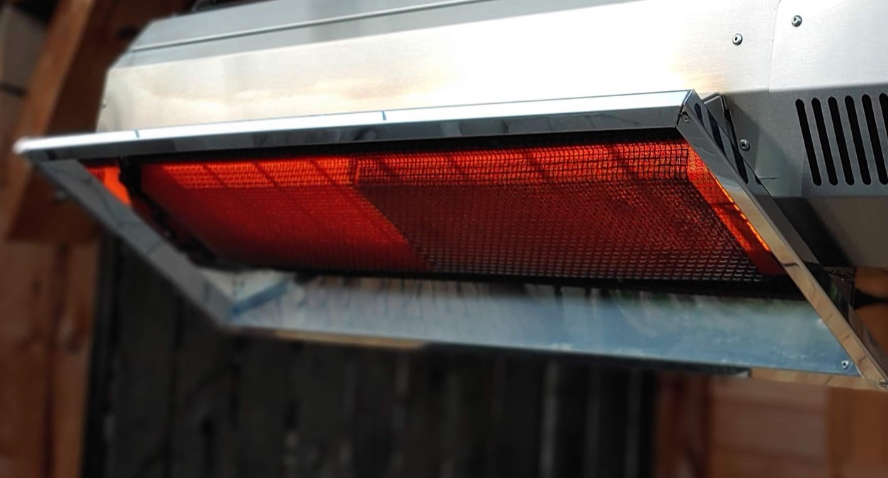 HAB40 - The Habanero by IR Energy, 48", High Intensity In/Outdoor Unvented Wall/Ceiling Mount, 40,000 btu, NG