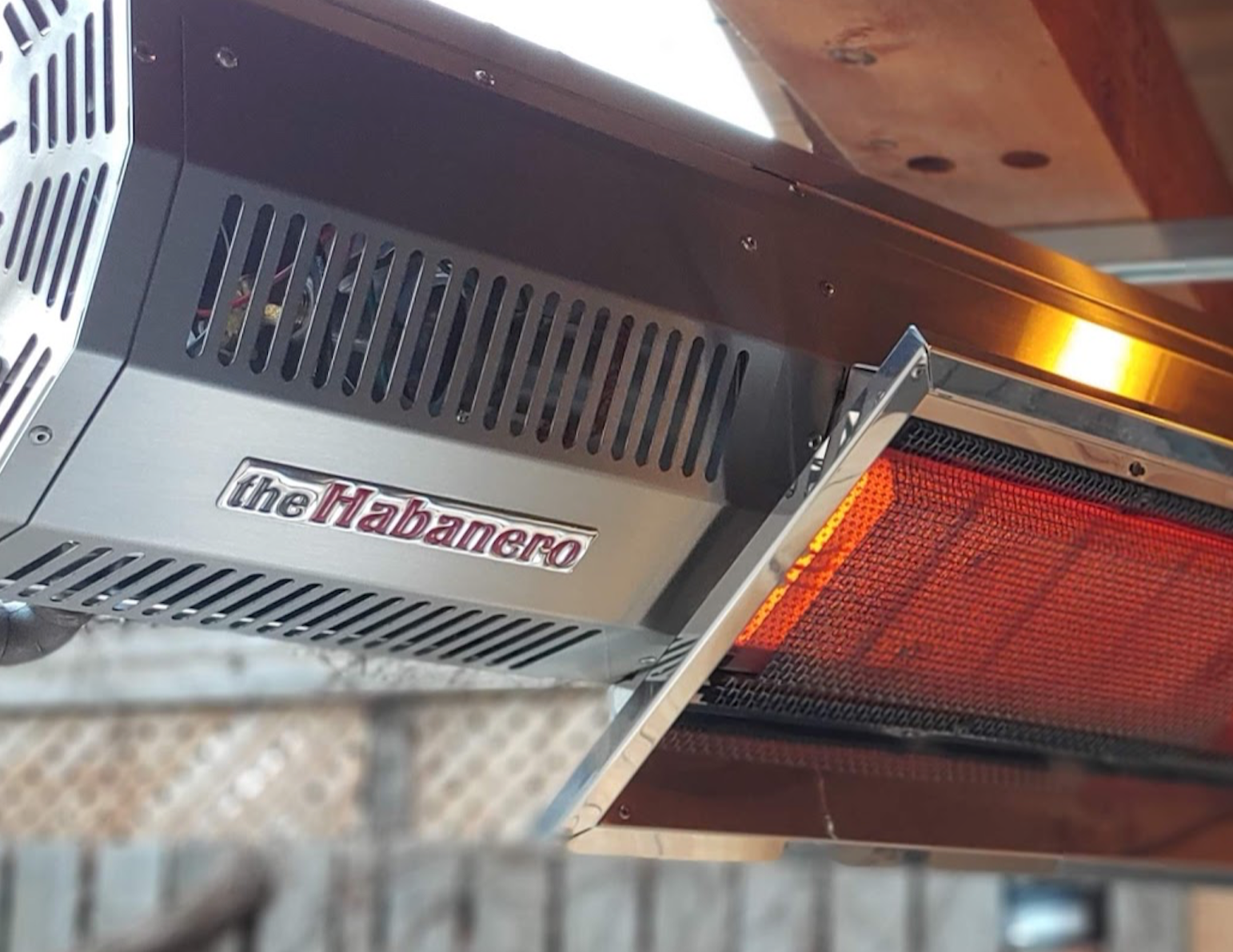 HAB40 - The Habanero by IR Energy, 48", High Intensity In/Outdoor Unvented Wall/Ceiling Mount, 40,000 btu, NG