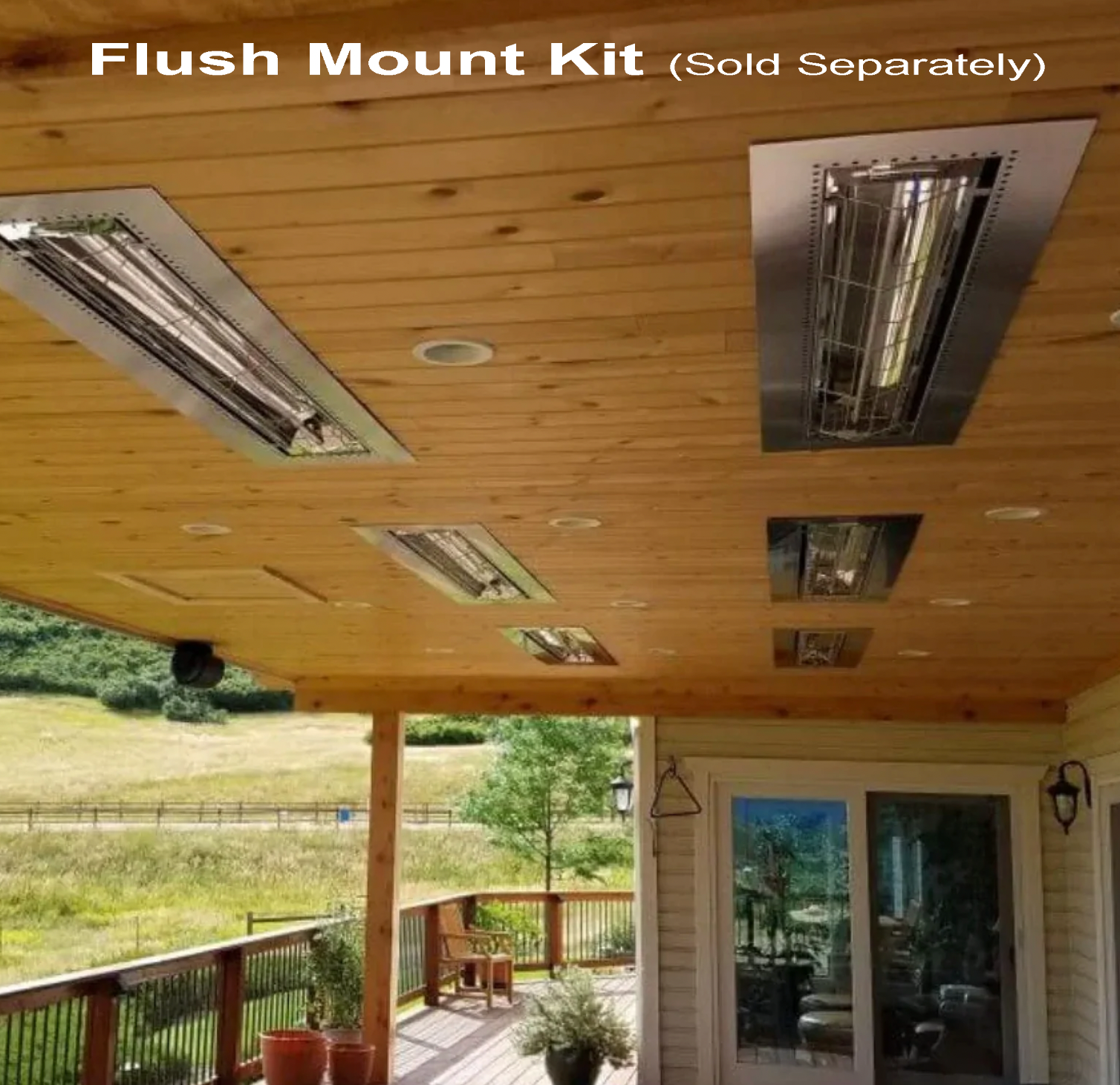 39" electricSchwank IR Indoor/Outdoor, Medium Wave Quartz Single/Dual Bulb Heater, Stainless Steel