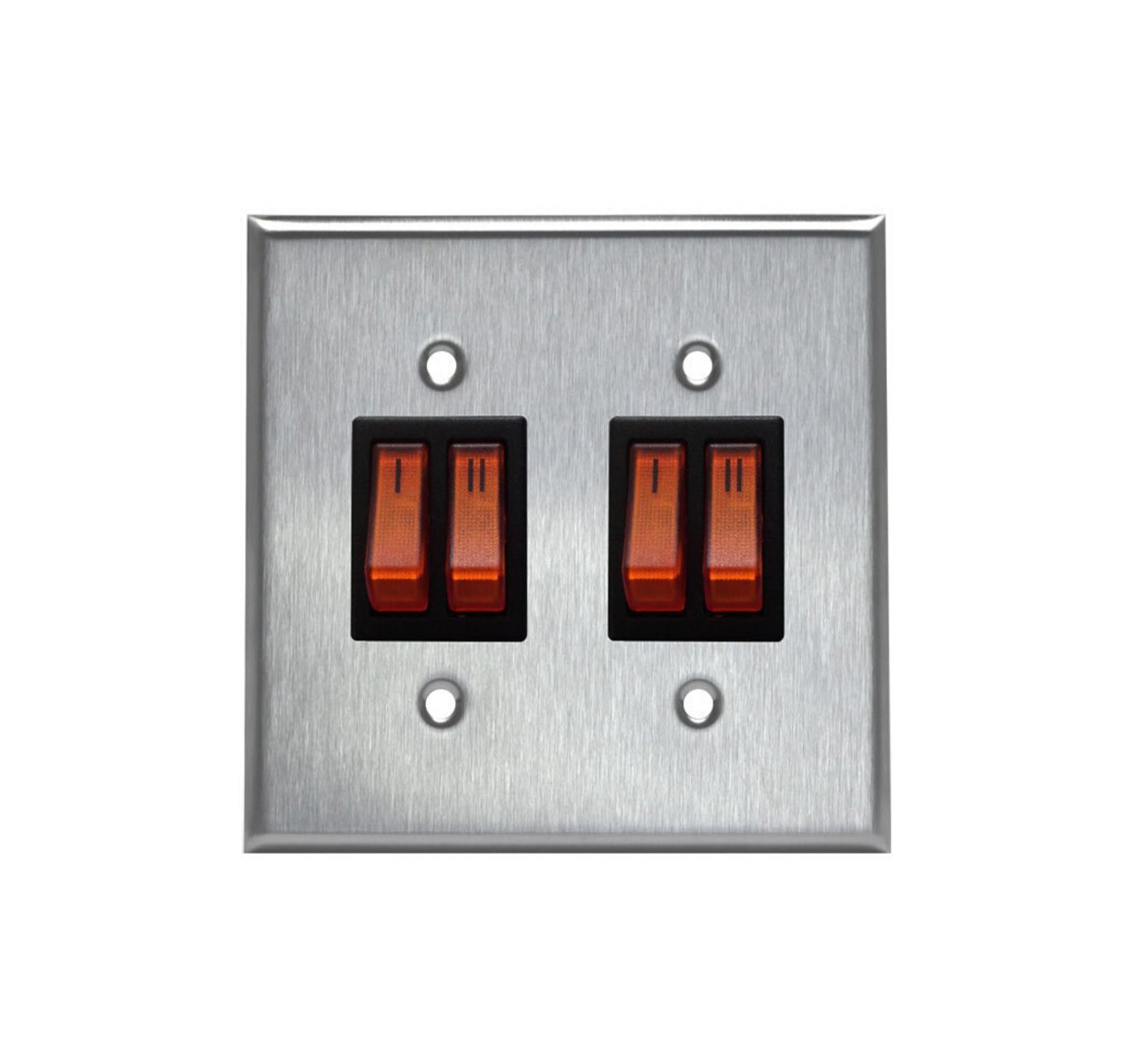 Illuminating Switch Gang, Two-Stage Control, Schwank 2152 & 2352