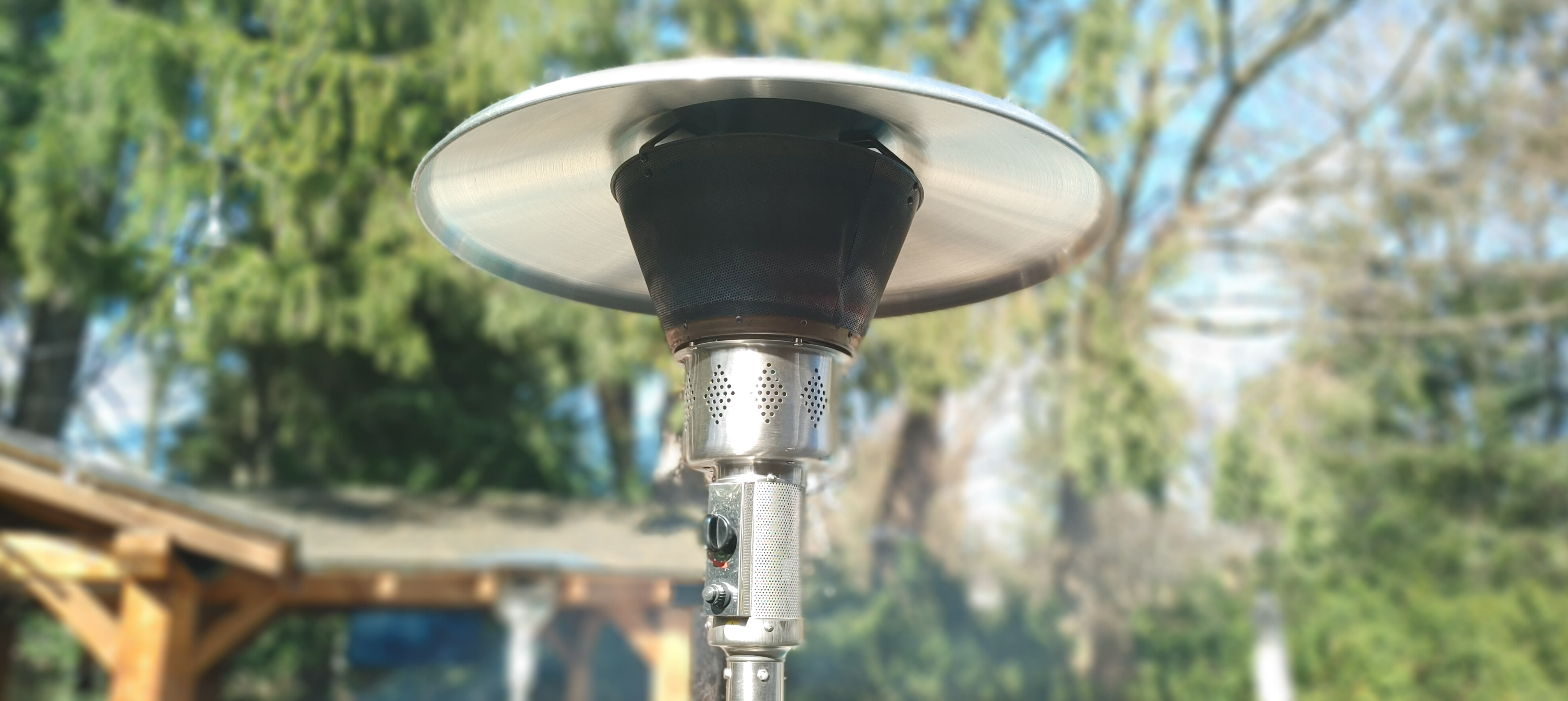 parasolSchwank Portable Propane (LPG) Heater - Stainless Steel - PS-4005-CB