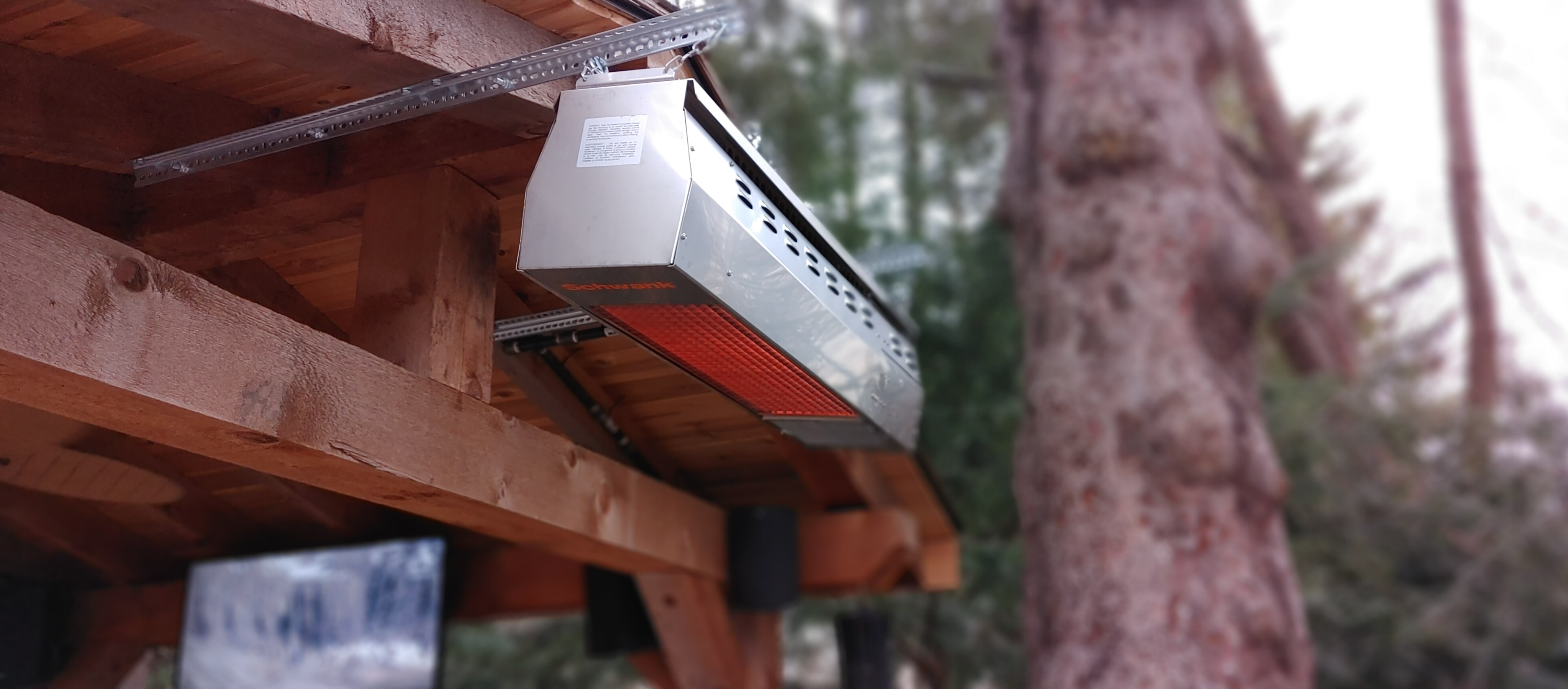 bistroSchwank 2152 - 44", 50,000/36,500 btu Two Stage Overhead Outdoor Heater