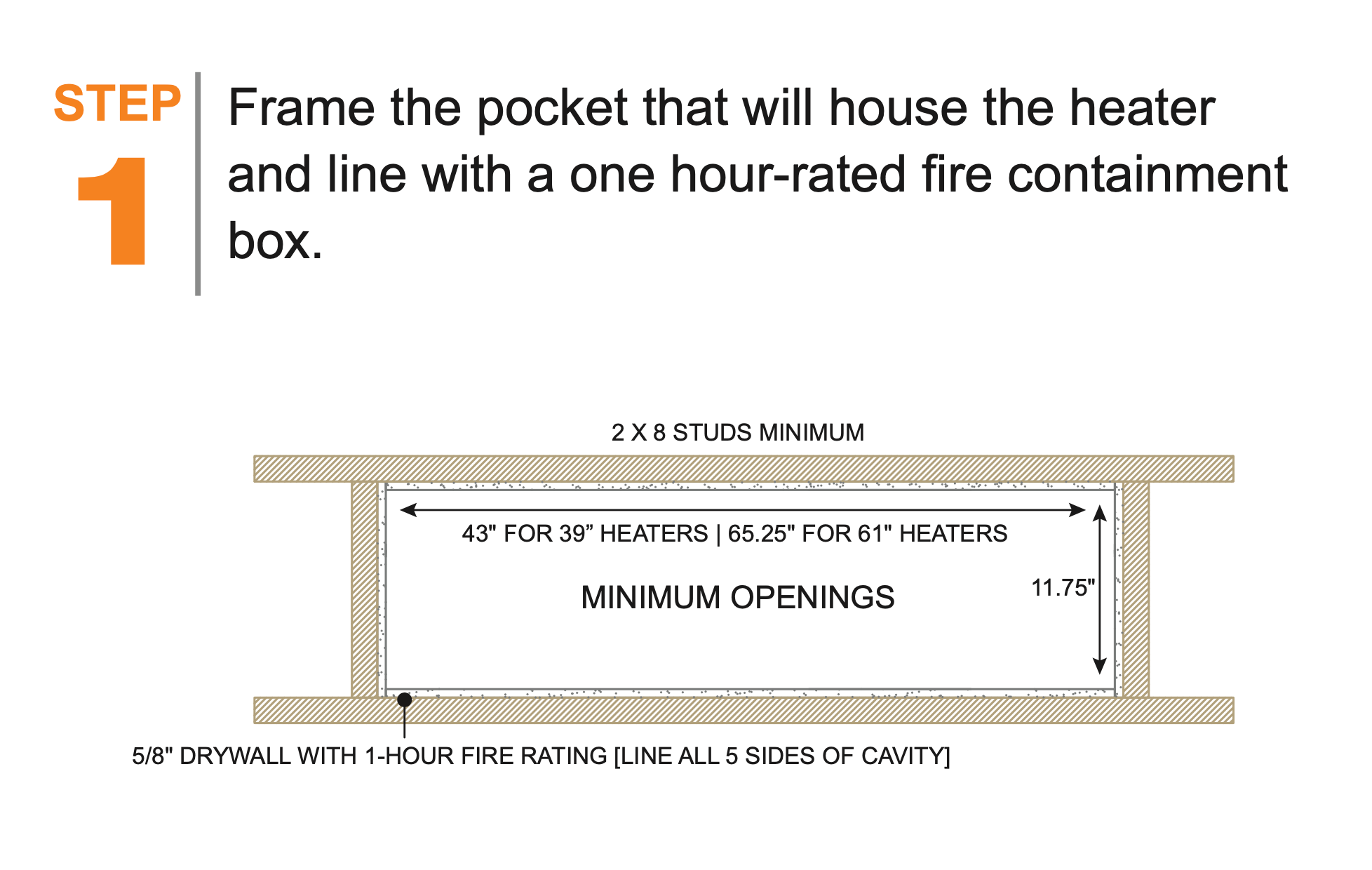 electricSchwank Recessed Flush Mount Frame