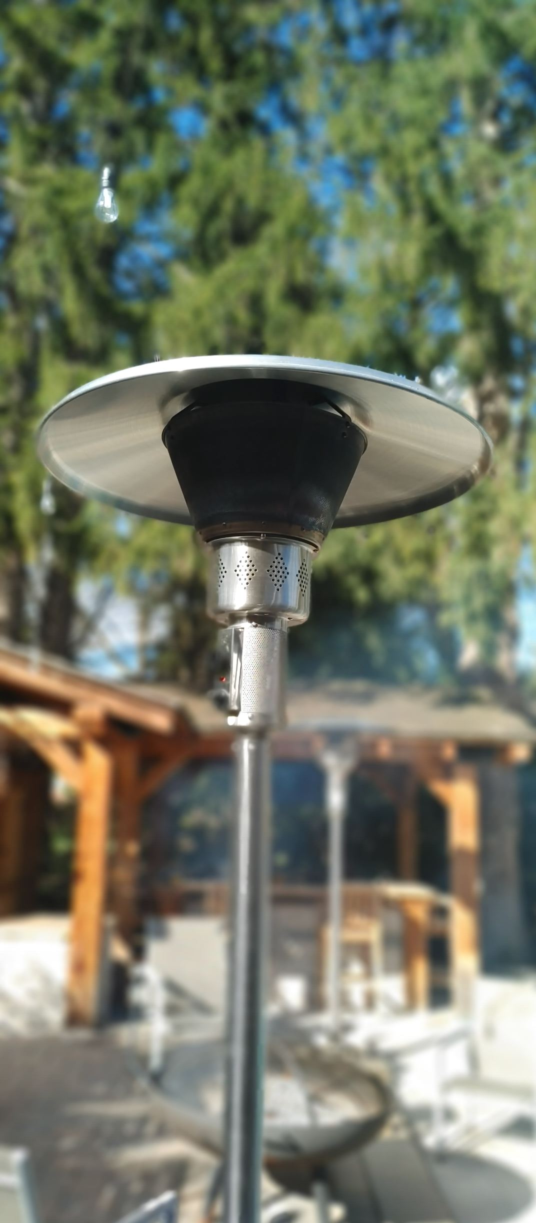 parasolSchwank Portable Propane (LPG) Heater - Stainless Steel - PS-4005-CB