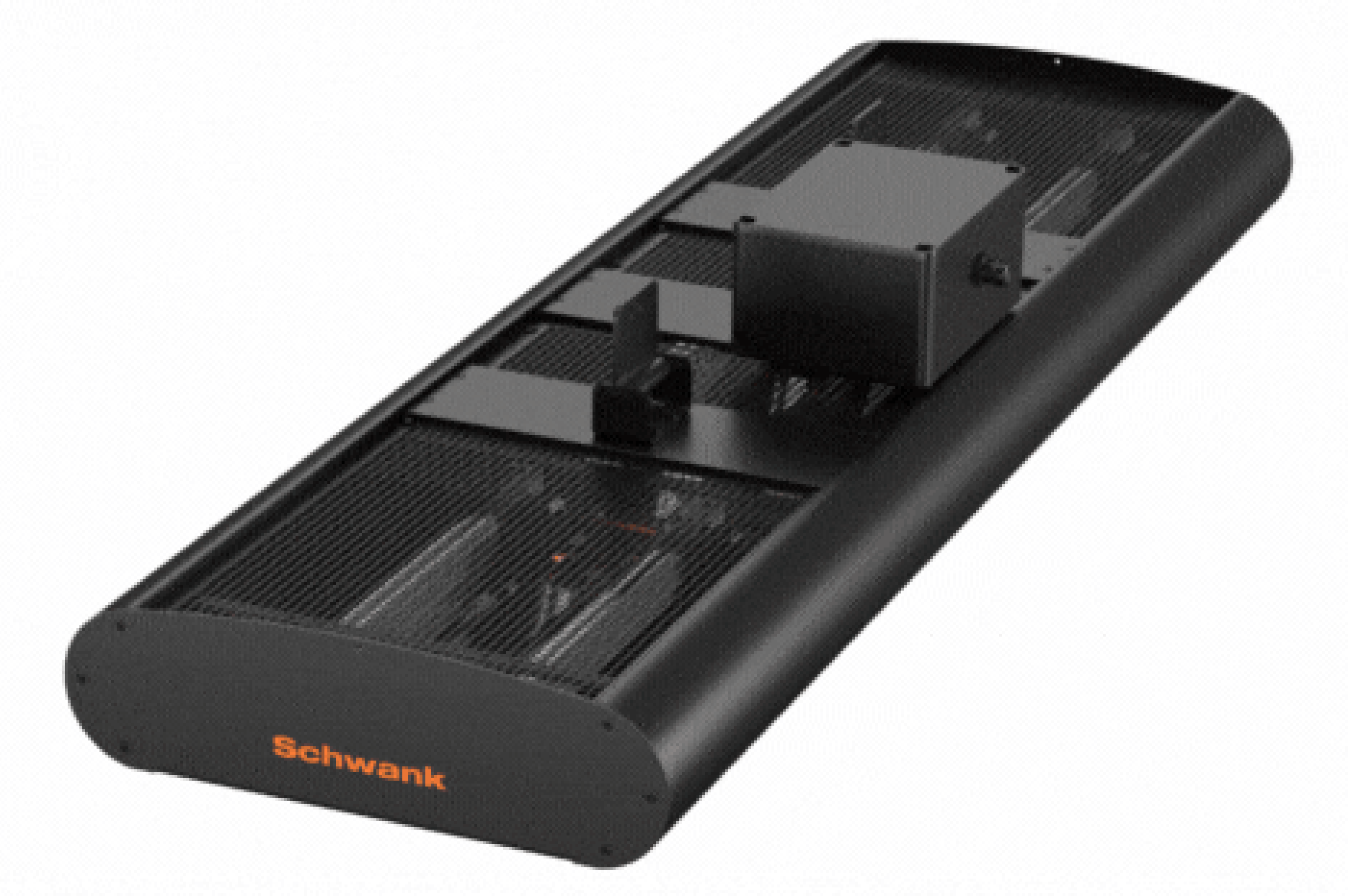 eSchwank Titan Series heater top profile with mounting bracket