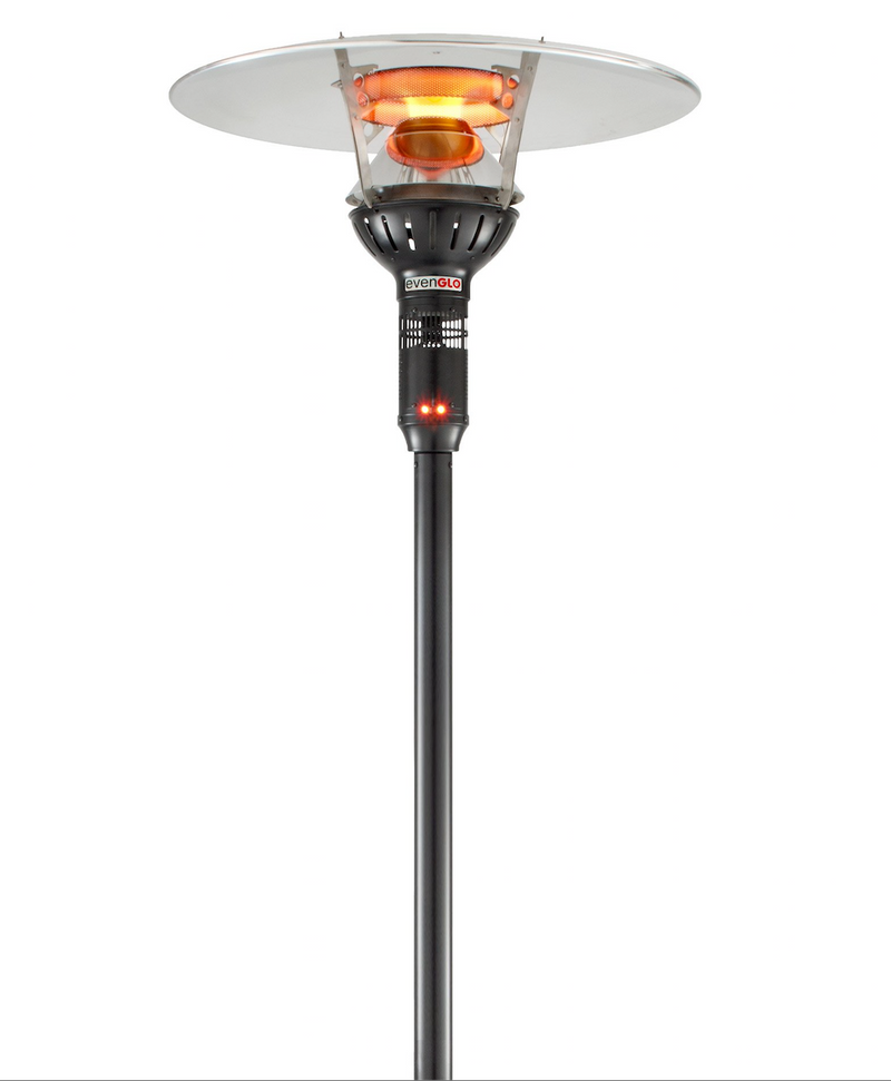 GA301U - IR Energy evenGLO, 53,000 btu, Natural Gas Patio Heater, Fixed Post Mount