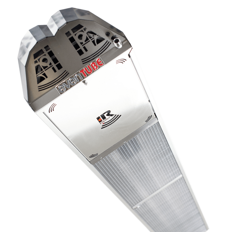 ETS60 - 12' evenTUBE Slimline, by IR Energy, Overhead Outdoor Heater, 58,000 btu, NG or LPG