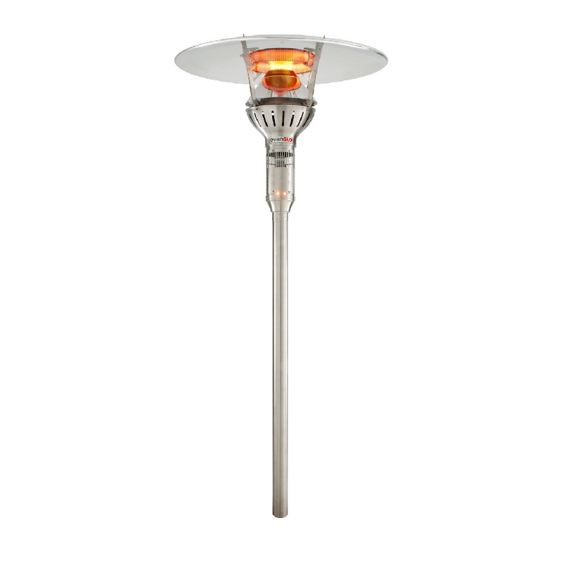 GA301U - IR Energy evenGLO, 53,000 btu, Natural Gas Patio Heater, Fixed Post Mount