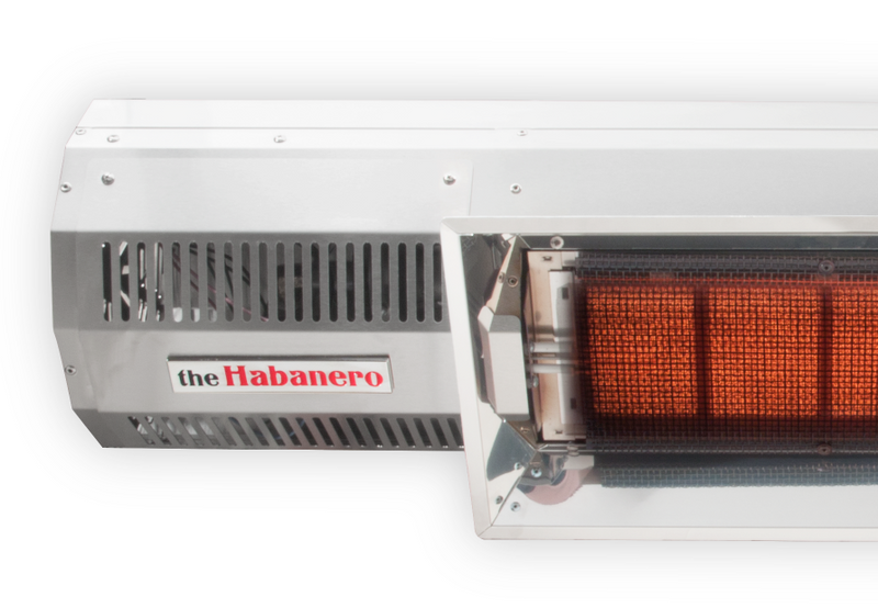 HAB40 - The Habanero by IR Energy, 48", High Intensity In/Outdoor Unvented Wall/Ceiling Mount, 40,000 btu, NG