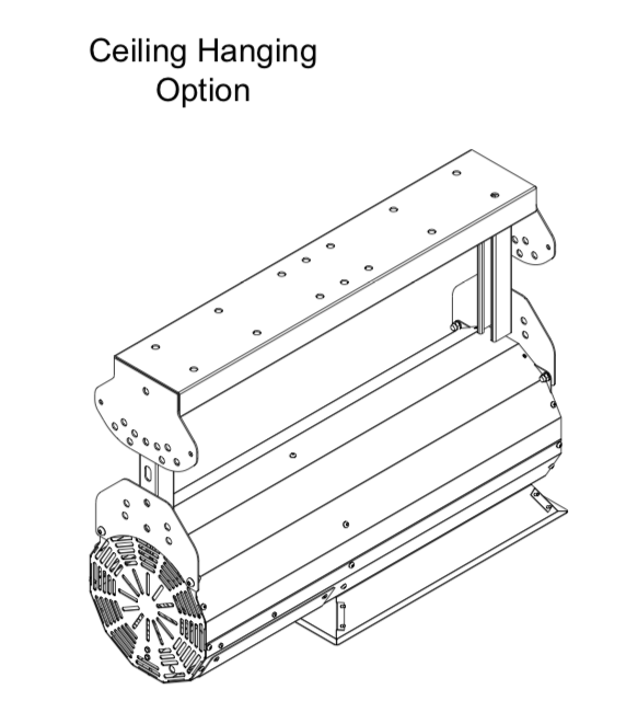 HS040 - Ultimate Mounting Kit for HAB20 The Habanero, Pole Mount, Hang from Ceiling or Horizontal Wall Mount