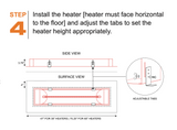 electricSchwank Recessed Flush Mount Frame