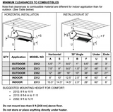 supremeSchwank 2313 - 44", 35,000 Btu Single Stage Overhead Outdoor Heater