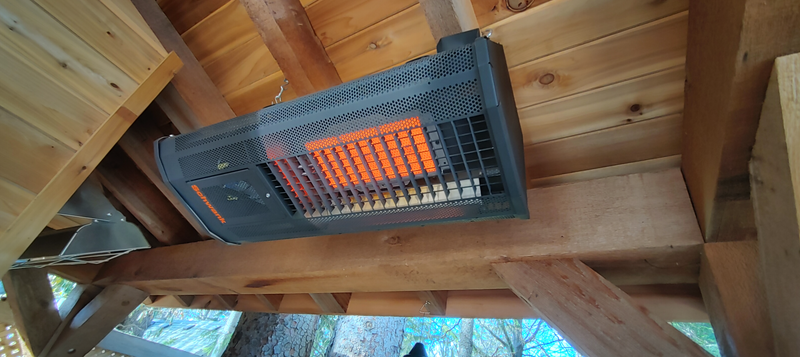 supremeSchwank 2352 - 48", 50,000/35,000 btu Two Stage Overhead Outdoor Heater